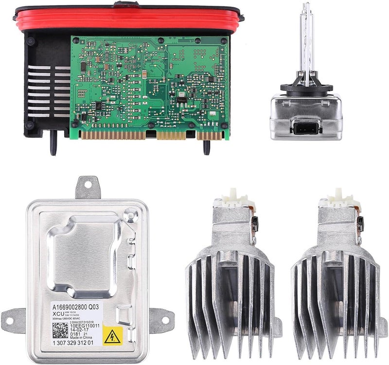 YDMON Xenon Ballast Bulb LED Module Diode Kit, Compatible with B-M-W 5 Series 528i 535i 550i M5 2014 2015 2016, Replaces Part 63117355073 63117318327 63117343876 - Image 1